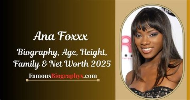 Ana Foxx Telegraph
