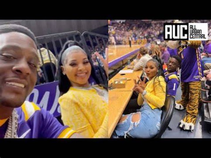 Boosie Spoils His New Girlfriend Courtside At LSU Basketball Game YouTube