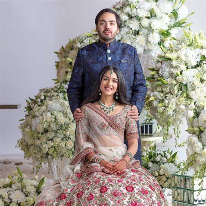 First Pics Anant Ambani and Radhika Merchant&rsquo;s engagement