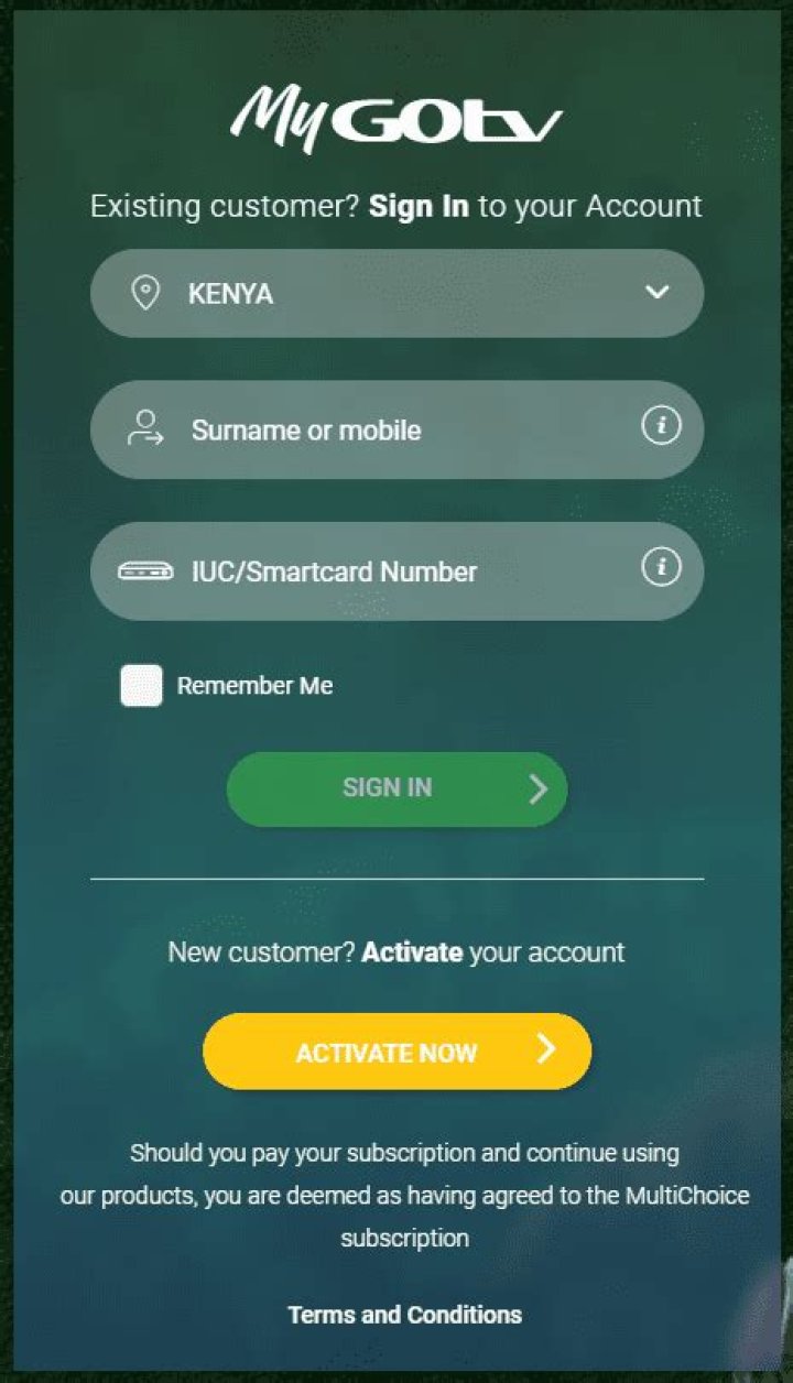 GOtv paybill number in Kenya how to pay and clear error codes