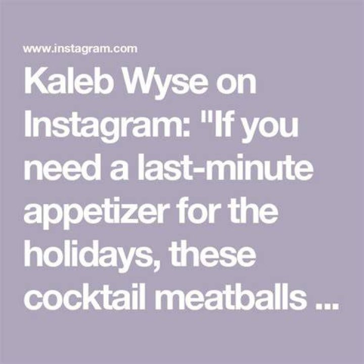 Kaleb Wyse on Instagram “I don’t only make sweets at Christmas! I also
