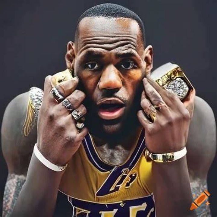 LeBron James Rings Inside Lebron James' NBA Championship Rings