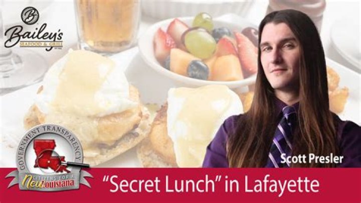 Scott Presler Lafayette "Secret" Lunch Citizens for a New Louisiana