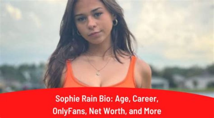Sophie Rain Bio Age Height Weight Boyfriend Net Worth
